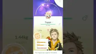 shiny togepi in hatch 😍 #pokemongo #tcgamming