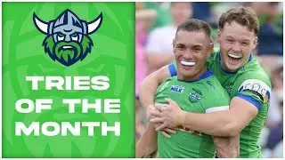 NRL Highlights | Canberra Raiders Top Tries of April | NRL 2024