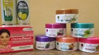 whitening facial at Home|facial steps |Golden pearl facial kit Review