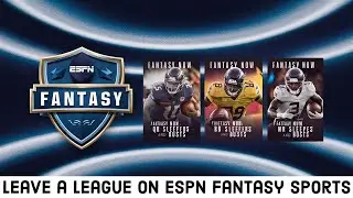 How to Leave a League on ESPN Fantasy Sports? Exit a League on ESPN Fantasy Sports on Android 2024