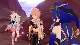 TIGHNARI MEETS LAYLA Genshin Impact CUTSCENE