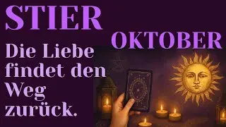STIER♉️OKTOBER 2025🌟Nach Schmerz & Stille &ouml;ffnet sich ein neuer Weg der Liebe.
