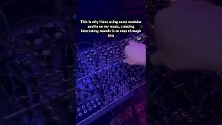 Modular Synth hits different #modularsynth #sounddesign #analogsynthesizer #musicproduction