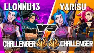 2XKO ▰ LLONNU13 (Yasuo-Jinx) vs YARISU (Vi-Jinx) ▰ 2XKO Pro level replays