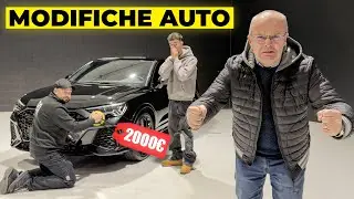 PAPÀ HO SPESO 2000 EURO PER le PRIME MODIFICHE alla NUOVA AUTO! *AUDI RSQ3*