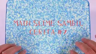 PLAYING SLIME WHILE TELLING A HORROR STORY #7