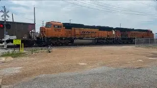 Railfanning Sublette Ave | 07/12/2024; feat. Fast BNSF coal train
