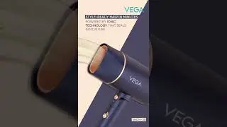VEGA Ionic 1400 Watts Hair Dryer | Quick-Dry Styling with Moisture-Locking Ionic Technology
