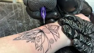 Mandala Tattoo Time Lapse