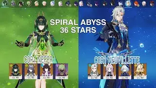 36 Stars Spiral Abyss | F2P Challenge | Genshin Impact