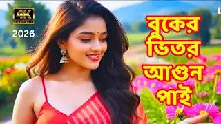 বুকের ভিতর আগুন পাই | Bangla Sad Love Song | Emotional Audio | LongTunesBD