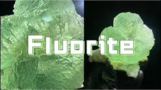 Chinese mineral specimen: Fluorite from Shizhuyuan, Chenzhou city, Hunan province, China.