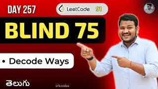 Leetcode 91: Decode Ways  | DP Tabulation & Space Optimized | Python DSA | srkcodes