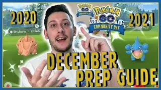 WHAT TO PRIORITISE! *DECEMBER COMMUNITY DAY* PREP GUIDE! 2021 & 2020 COMM DAY POK&Eacute;MON IN POK&Eacute;MON GO!