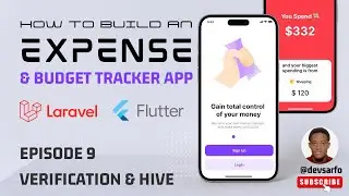 Episode 9: Penger (Expense Tracker App) - Verification Screen + Hive Setup