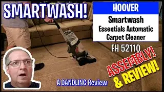 Hoover SmartWash Essentials Automatic Upright Carpet Cleaner (Assembly & Review)