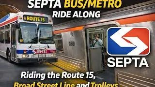 Septa bus/subway ride.  Philadelphia pa