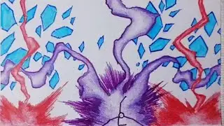 FlipBook Animation - Ultimate Fire Vs Ice Stickman Fight EP2