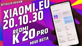 [MIUI 12.2] - XIAOMI.eu 20.10.30 Redmi K20 Pro Xiaomi.EU 20.10.29 Beta Update REVIEW.