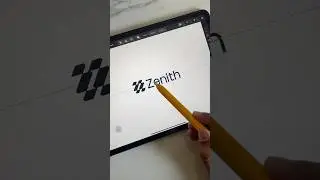 How to design logo on iPad Pro #logodesign #ipadpro