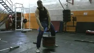 IronMind R-ring 187 kg / 412 lbs no-hook grip lift