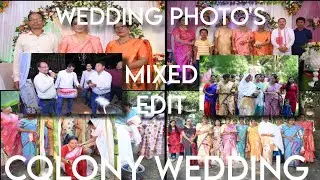 #Assamese// Wedding photo edit//Colony r Biya Kintu Tamam furti korilu de guys 😘. #wedding #assamese