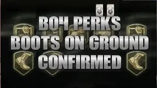 CoD BO4 Perks | Confirmed Boots on the Ground | Black Ops 4 Modern Era? (Treyarch teased perks BO4)