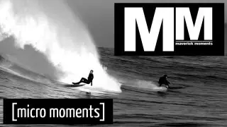 Maverick Micro Moments : Derek Dunfee Epic Wipeout at Mavericks, Super Slow-Mo