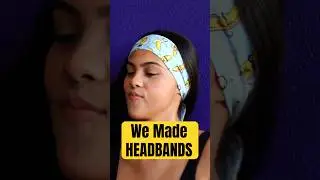 How we made our Headbands - SWEAT WICKING AND COOLING #sprints #running #headbands
