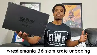 WrestleMania 36 WWE Slam Crate Unboxing + WWE Shop Zone Pick ups