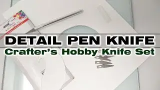 Detail Pen Knife / Crafters Hobby Knife Set