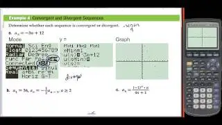 HPC Section 10.1 Sequence, Seriies, and Sigma Notation