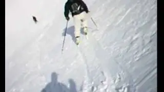 discesa 3° canalone del monte redentore