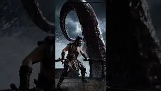 fight with octopus
