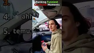 Ranking Funniest Car Prank Moments 💀 #usa #prank  #funny #viral #ranking #top5 #comedy