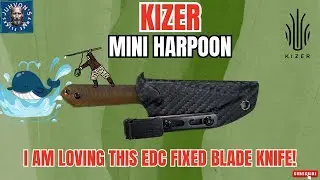 Why Choose the Kizer Mini Harpoon? A Great EDC Fixed Blade on a Budget!