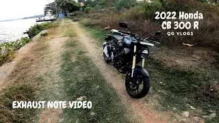 Honda CB300R Pure Exhaust Note | QG Vlogs