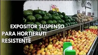 EXPOSITOR SUSPENSO PARA HORTIFRUTI.