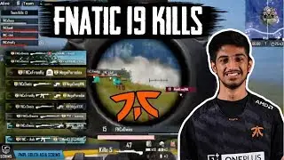 Team Fnatic 19 Kills Chicken Dinner | Owais Beast Mode On | PMPL Scrims