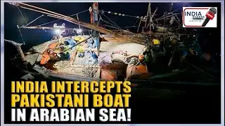 Pakistan Busted! Indian Coast Guard intercepts Pakistani boat in Arabian Sea, detains 9