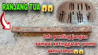 🔴Proses pembuatan pusaka model salapu dari pamor ranjang tua dan ada promo akhur tahun😱😱