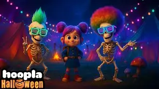 Welcome To The Skeleton Camp | Spooky Scary Songs For Children | Hoopla Halloween