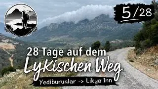 Lykischer Weg - Thruhike - Tag 05/28 - &Uuml;ber Yediburunlar zum Likya Inn