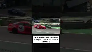 ACIDENTE FEIO! #amgcupbrasil #shorts #automobilismo