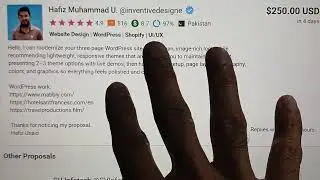 Learn Freelancing in Urdu - Winning Proposal of $250 in 4 Days (WordPress Project)