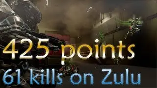 425 points on Station Zulu - 61 kills w/ 2 killionaires