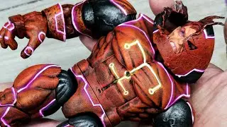 How to custom repaint Juggernaut Marvel Legends 80th anniversary. 2-pack with Colossus. 🙏🧿