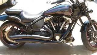 Road star warrior Big Radius exhaust