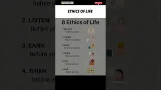 6 Ethics Of Life You Don't Wanna Miss! #motivation #mindset #ethics #selfimprovement #discipline