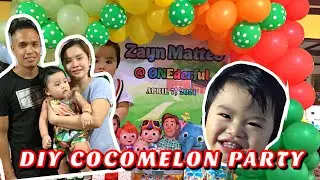 DIY COCOMELON THEME BIRTHDAY PARTY IDEAS #cocomelonbirthdaytheme #firstbirthday #Diy